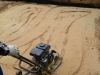 Уплотнение песчаного основания